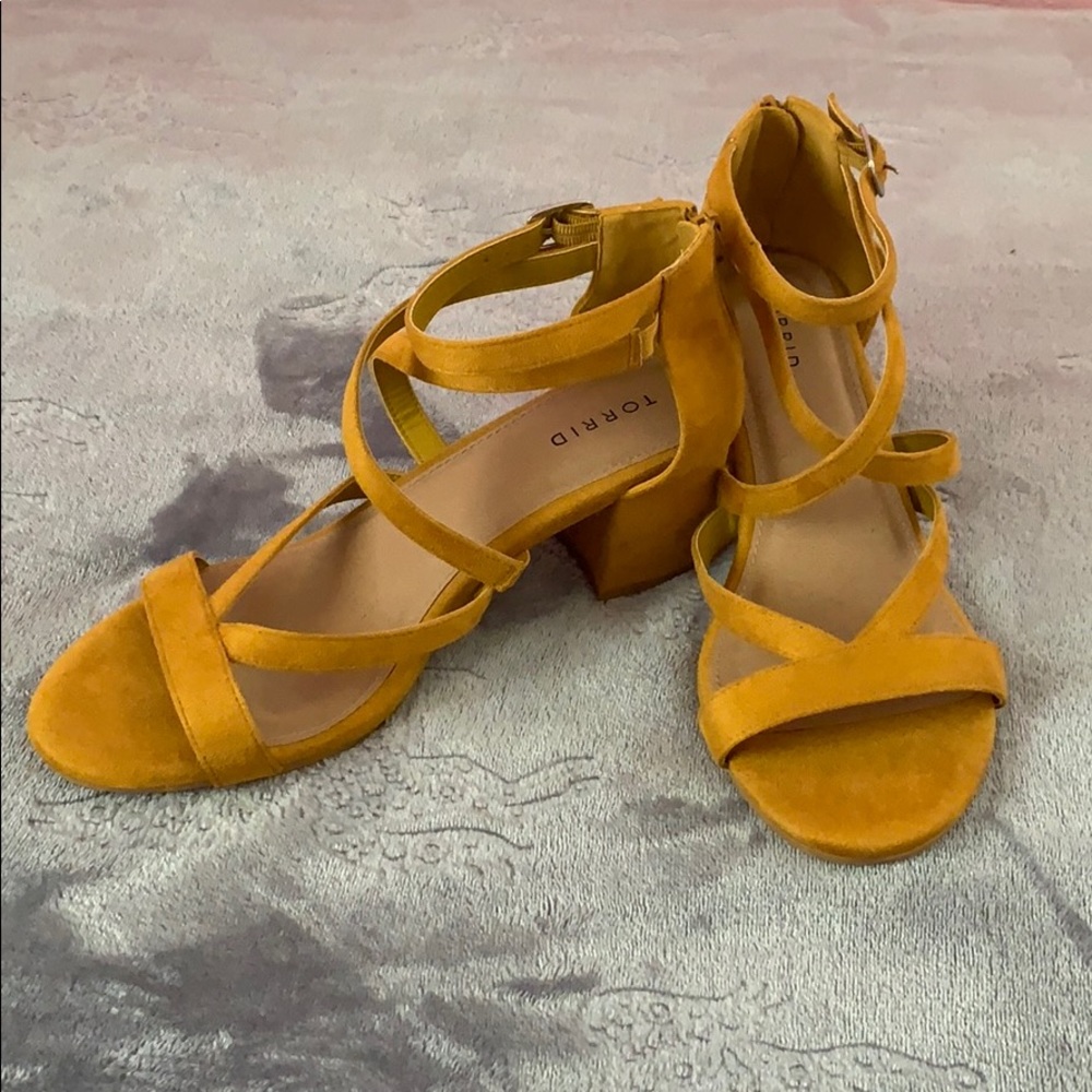 Torrid Strappy heels 10.5